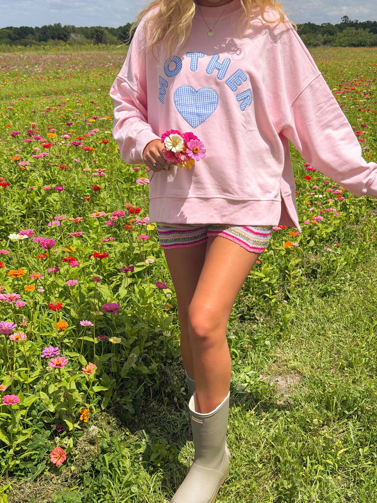 Pink Mother Crewneck