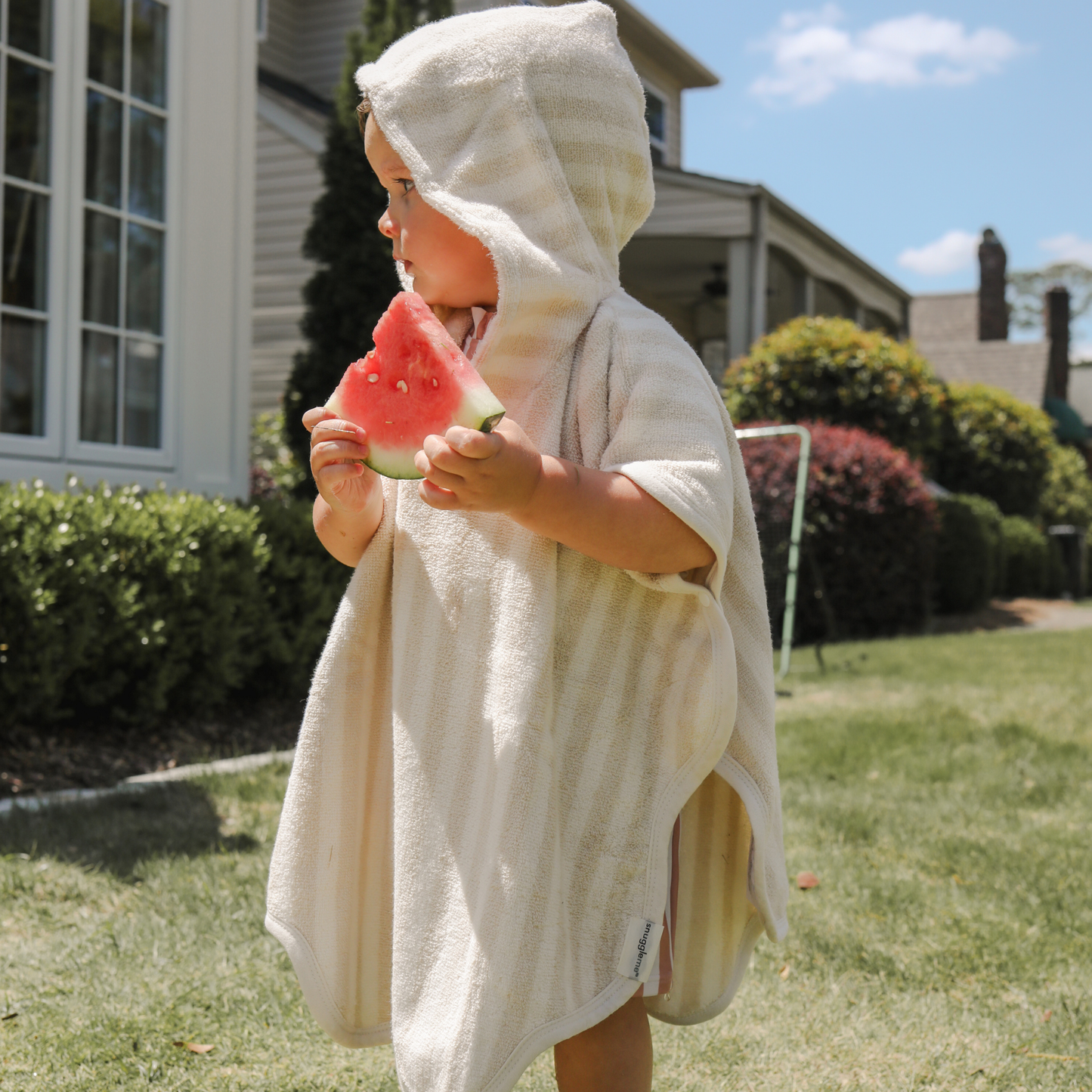 The Dockside Poncho Towel | Natural