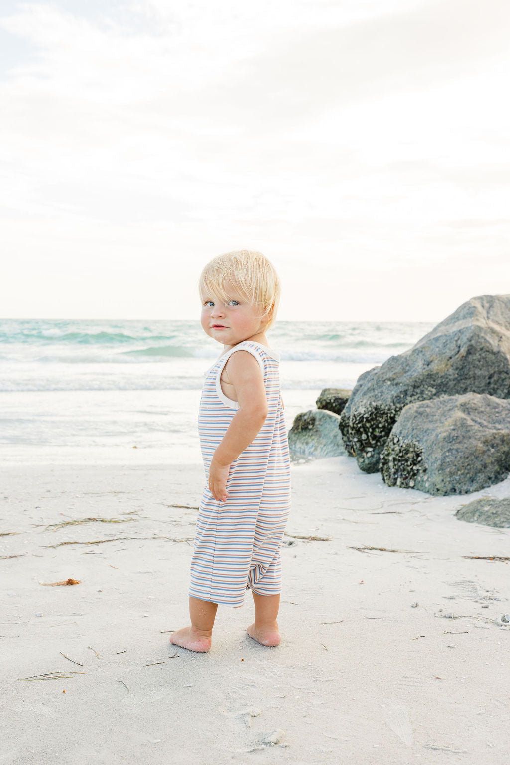 Harbor Stripe Romper