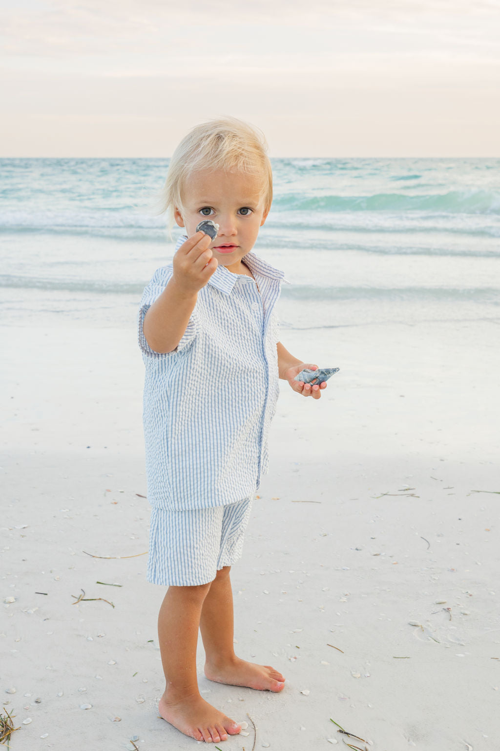Bay Breeze Button Down