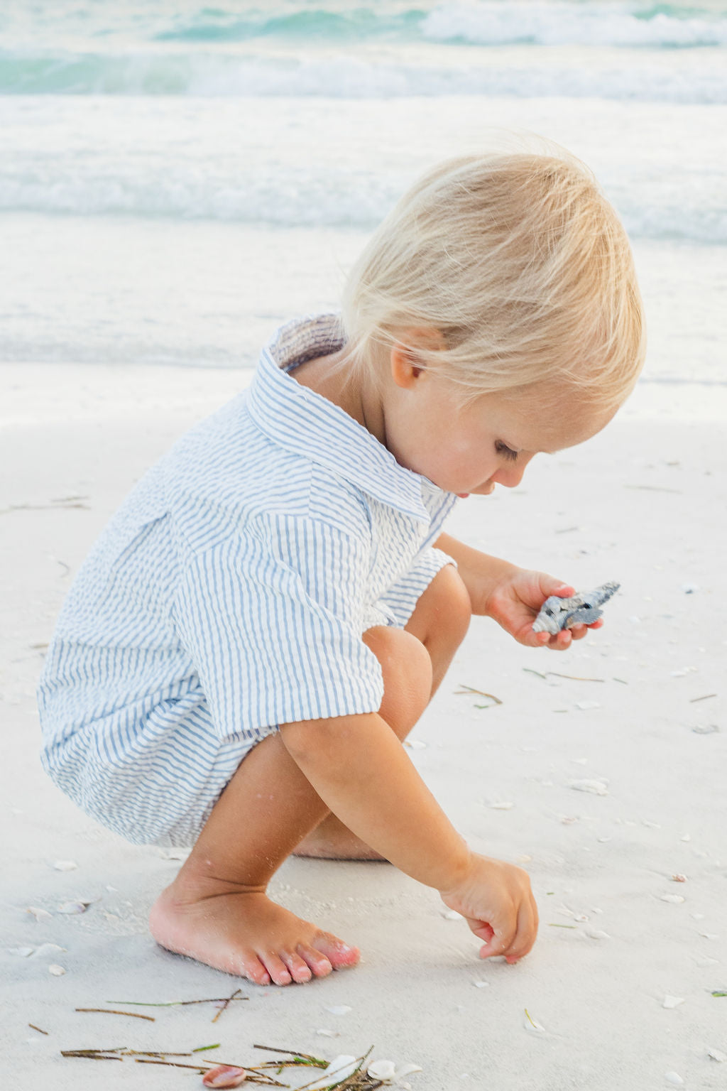 Bay Breeze Button Down