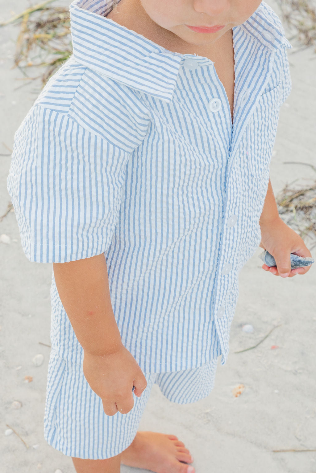 Bay Breeze Button Down