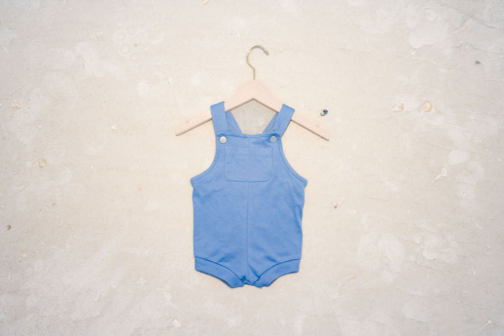 Blue Tide Short Overall