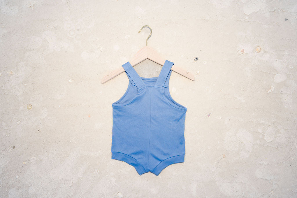 Blue Tide Short Overall