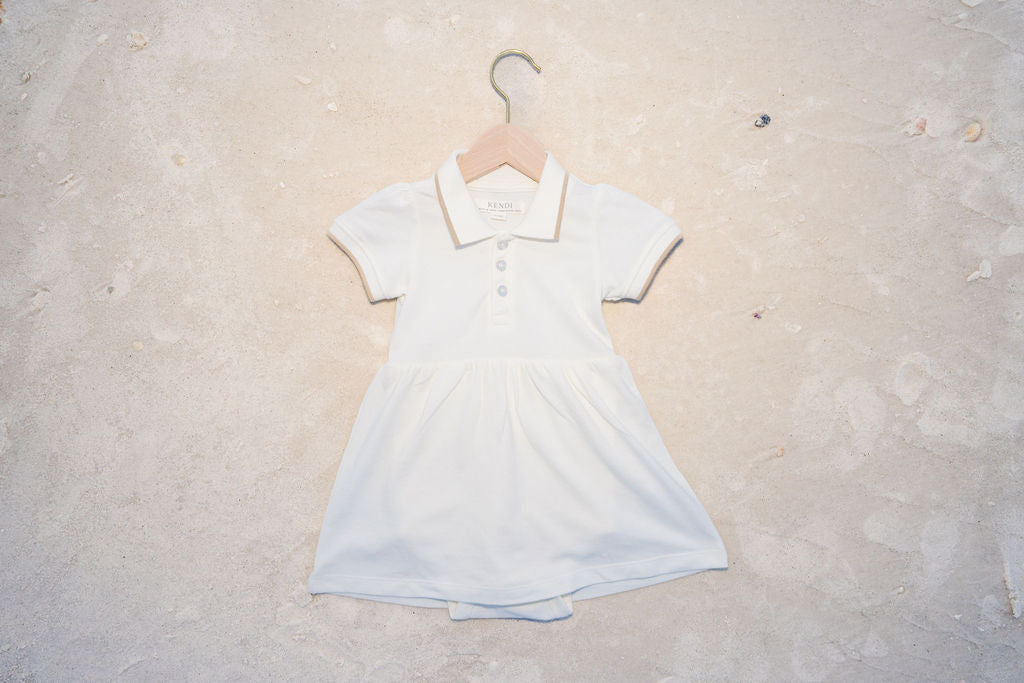 Seaside Polo Dress Bodysuit